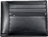 Porta carte di credito Montblanc Uomo Meisterstuck in Pelle 198328 - 198328